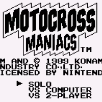 Motocross Maniacs (USA) Gameboy game