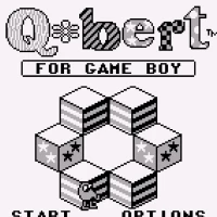 Q-bert (USA) Gameboy game