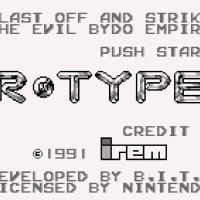 R-Type (USA) Gameboy game