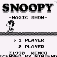 Snoopy's Magic Show (USA) Gameboy game