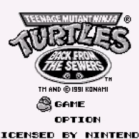 Teenage Mutant Ninja Turtles II - Back from the Sewers (USA) Gameboy game