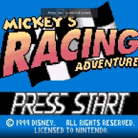Mickey's Racing Adventure Gameboy game