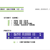 boraygammon64 Commodore 64 game