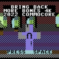 bring back more bones 4k Commodore 64 game