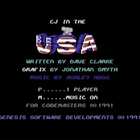 C.J IN USA Commodore 64 game