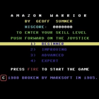 AmazonWarrior Commodore 64 game