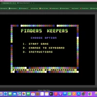 Finders Keepers - IVS Commodore 64 game