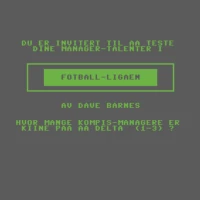 fotball-liga Commodore 64 game