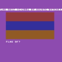 flagquiz Commodore 64 game