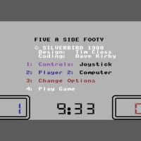 Five a side Footy Commodore 64 game