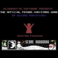 Father Christmas Commodore 64 game
