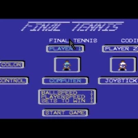 Final Tennis - Robert King Commodore 64 game