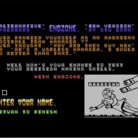 endzone Commodore 64 game