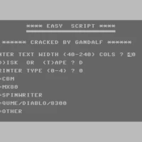 easyscript Commodore 64 game