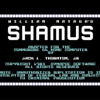 SHAMUS Commodore 64 game