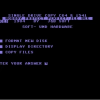 Single Drive Copy C64 & 1541 - J&B Soft Commodore 64 game