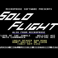 SoloFlight Commodore 64 game