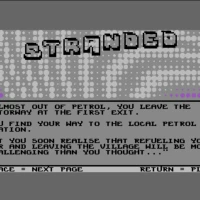 stranded Commodore 64 game