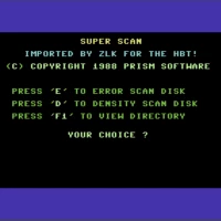 Super Scan Commodore 64 game