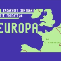 EuropaGeography Commodore 64 game