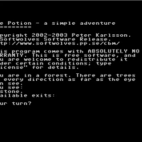 potion Commodore 64 game