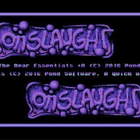 The Bear Essentials  D ONSLAUGHT Commodore 64 game