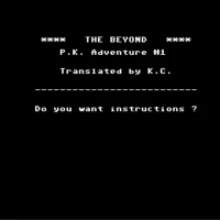 The Beyond (English) Commodore 64 game