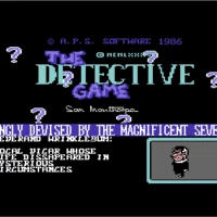 the detective game_trianon Commodore 64 game