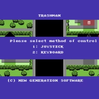 Trashman. Commodore 64 game