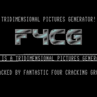 Tridimensional Picture Generator Commodore 64 game