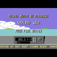 Out Run (Route D) (J1) Commodore 64 game