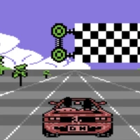 Out Run (Route A) (J1) Commodore 64 game