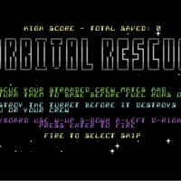 Orbital Rescue (RunStop64 - 2022) Commodore 64 game