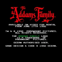 The Addams Family Amiga game