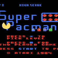 Super Pac-Man (1982) (Atari) bin Atari 5200 game