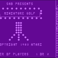 Miniature Golf (1983) (Atari) bin Atari 5200 game