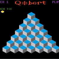 Q-bert (1983) (Parker Bros) bin Atari 5200 game