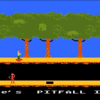 Pitfall II - The Lost Caverns (1984) (Activision) bin Atari 5200 game