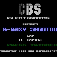 K-razy Shoot-Out (1982) (CBS) bin Atari 5200 game