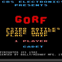 Gorf (1982) (CBS) bin Atari 5200 game