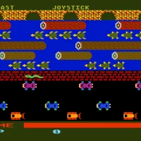 Frogger (1983) (Parker Bros) bin Atari 5200 game