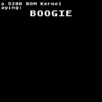 Boogie Demo (1982) (Atari) Atari 5200 game