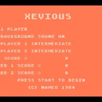 Xevious (1984) (Atari) Atari 5200 game