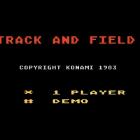 Track & Field (1984) (Atari) Atari 5200 game