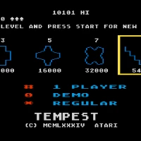 Tempest (1983) (Atari) Atari 5200 game