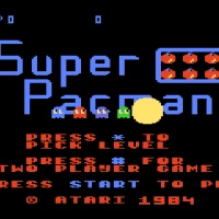 Super Pac-Man (1982) (Atari) Atari 5200 game