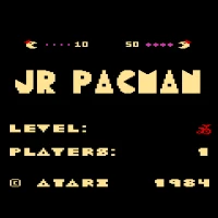 Jr. Pac-Man (1984) (Atari) Atari 5200 game