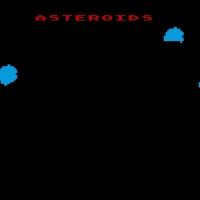 Asteroids (1983) (Atari) Atari 5200 game