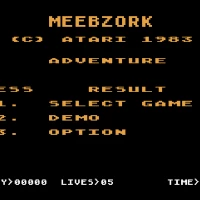 Meebzork (1983) (Atari) Atari 5200 game