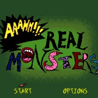 Aaahh!!! Real Monsters Sega Mega Drive game